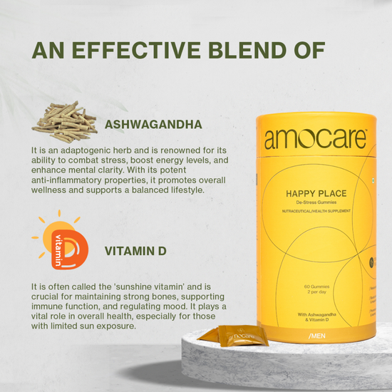 Happy Place - De-Stress Gummies for Men